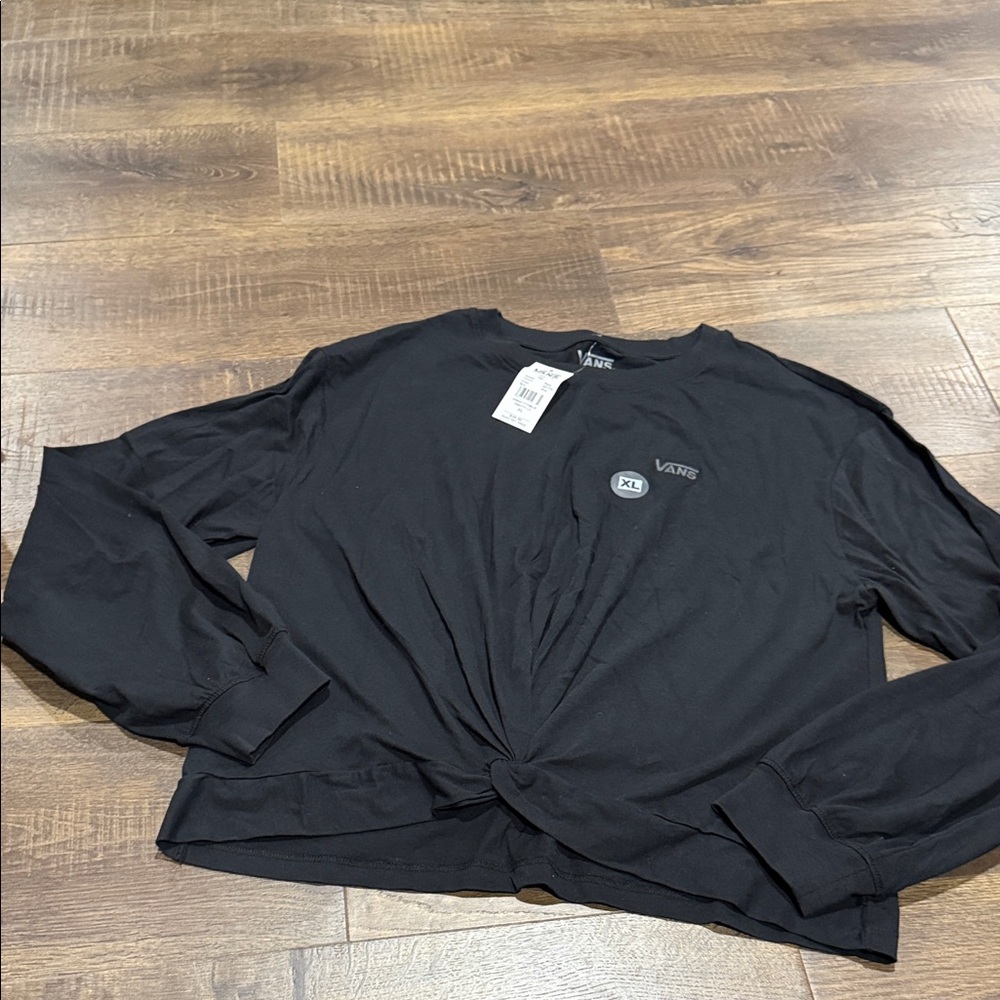 Vans Black Long Sleeve Women’s Tee